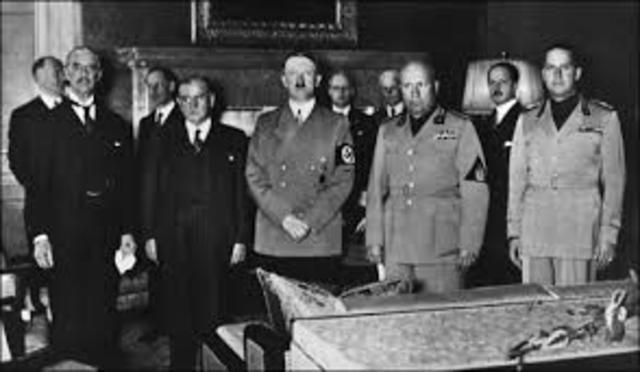 Munich Agreement Signed