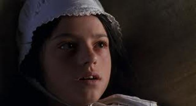 Betty "wakes up" and accuses Abby of drinking blood and not telling her uncle.