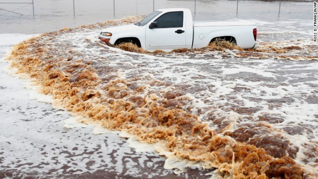Flash flood in Arizonia