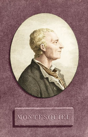 Montesquieu publishes book, On the Spirit of Laws