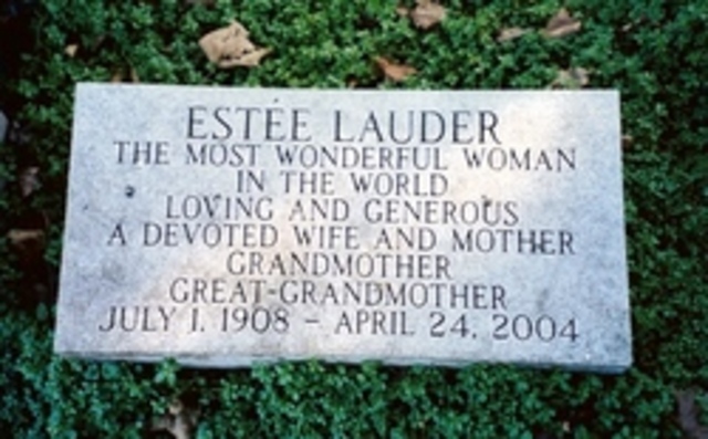 Estee Lauder died