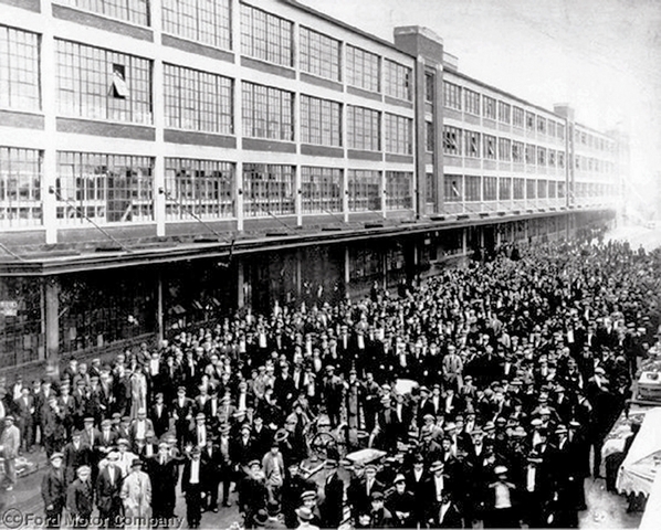 The ford motor company is born