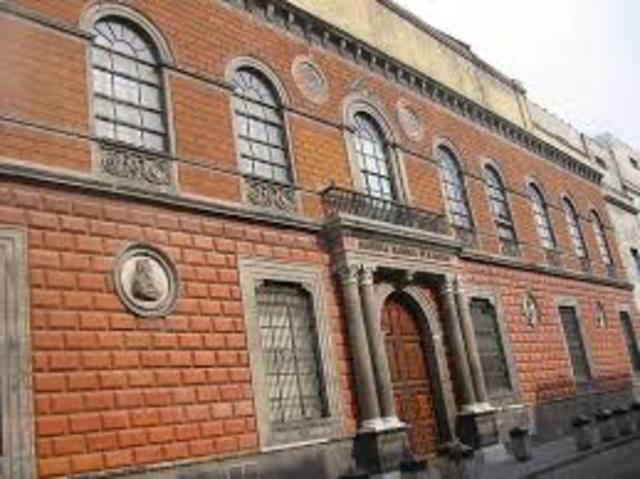 O'Gorman se graduó de la Academia de San Carlos