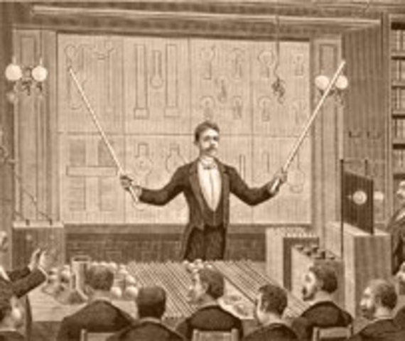 "Tesla Lectures In Paris"