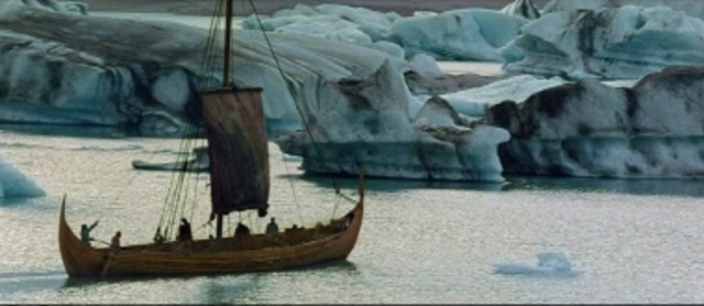 Beowulf crosses the seas.