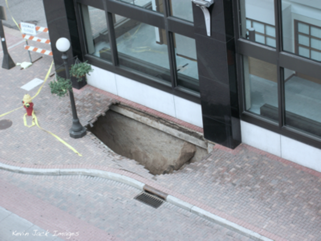 Finds Underground Tunnel