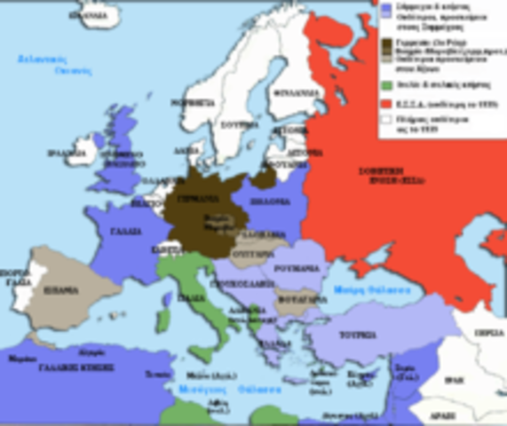 Ξεσπά ο Β΄ Παγκόσμιος Πόλεμος