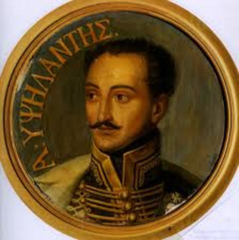 Ο Υψηλάντης παίρνει την απόφαση για την κήρυξη της Ελληνικής Επαναστάσεως