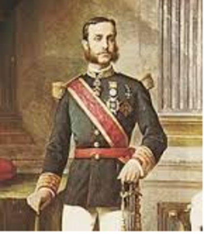 King Alfonso Leaves Spain