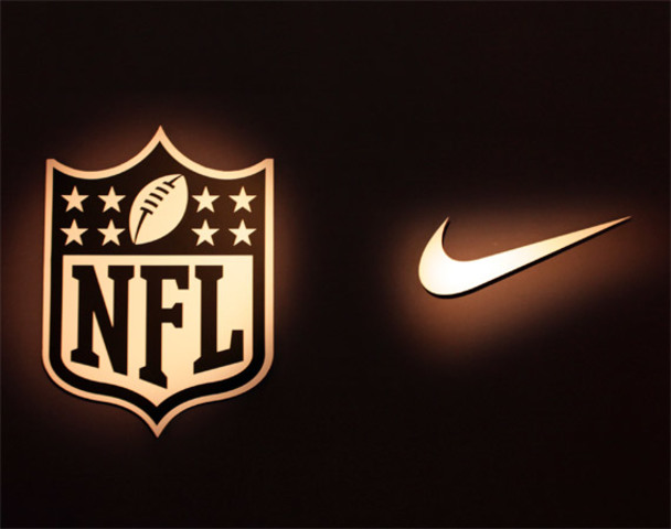 Nike makes NFL on field apparel