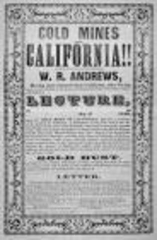 California Gold Rush starts