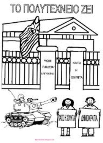 Εορτασμός της επετείου του Πολυτεχνείου