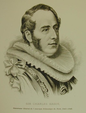 Sir Charles Bagot Appointed as Governer General