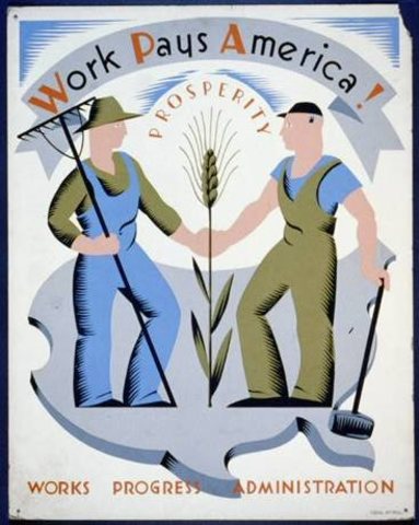 Works Progress Administration (WPA) Created