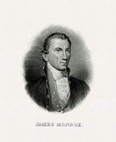 James Monroe Inauguration