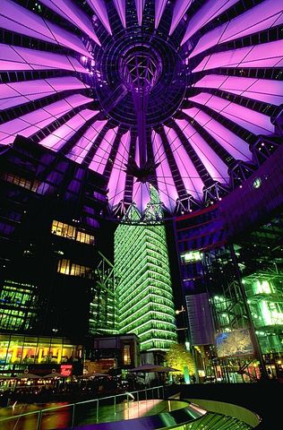 The Sony Center opened