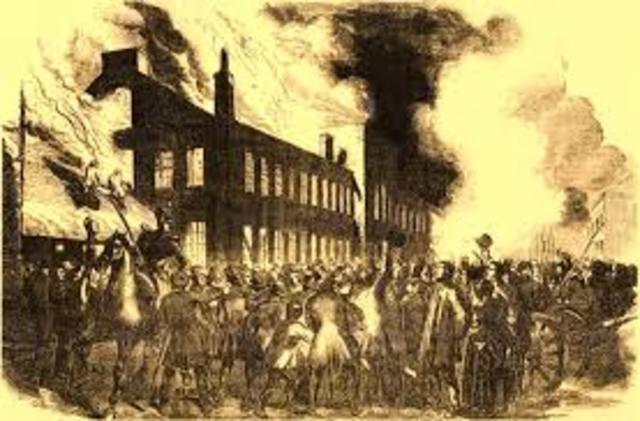 Burning of the Parliment Buildings