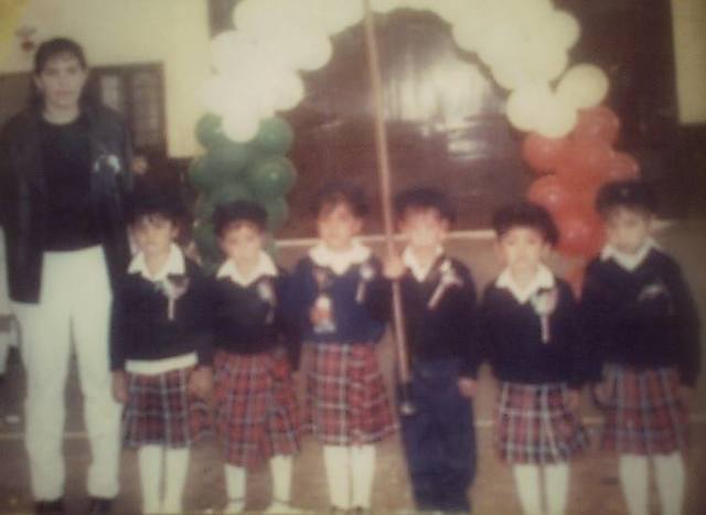 mi primer día de preescolar