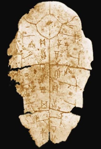 Antigua-Inscripciones Chinas Sobre Caparazones de Tortugas