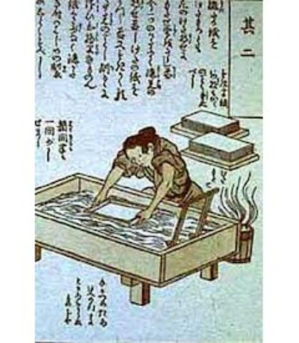 Medieval-Invenciòn del Papel por Ts'ai lun en China