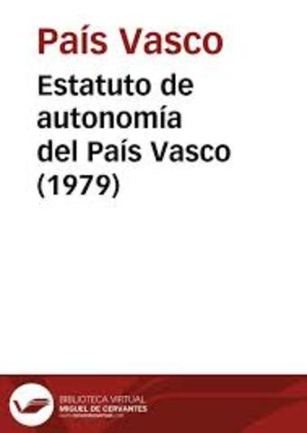 ESTATUTO DE AUTONOMIA DEL PAIS VASCO