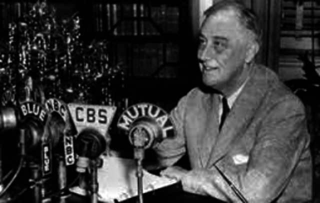 Franklin Delano Roosevelt's First Fireside Chat
