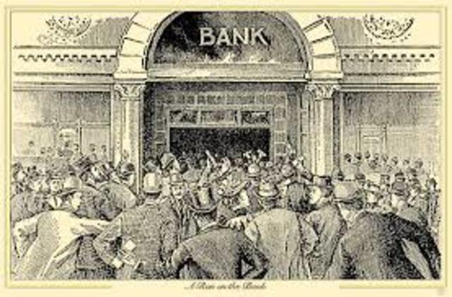 The First Bank Run