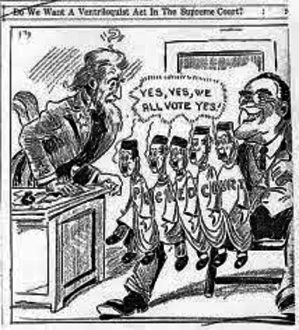 The Court-packing Scandal of Franklin Delano Roosevelt