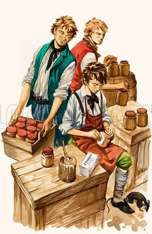 Charles Dickens Starts to Work in a Boot Factory