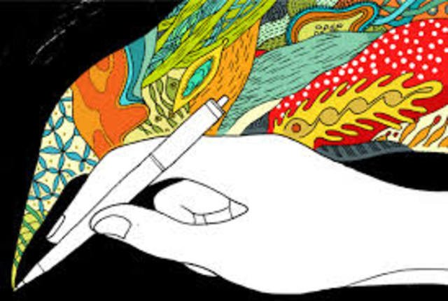 Poe writes his first poem