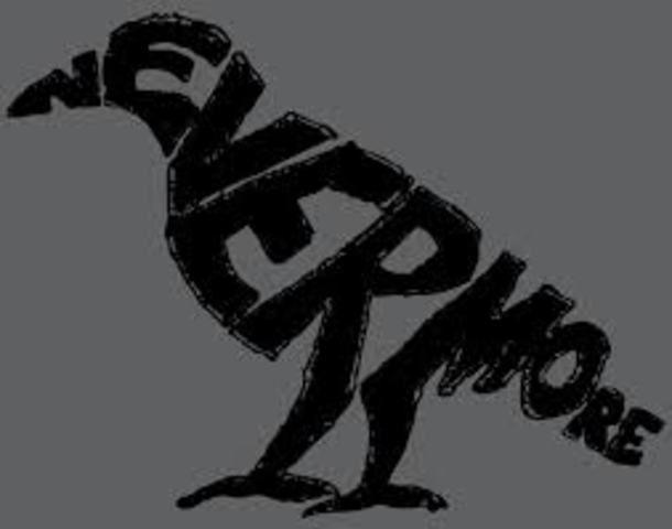 Poe publishes the poem, The Raven.