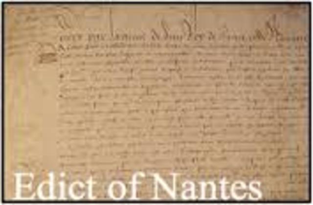 Nantes´i edikt.