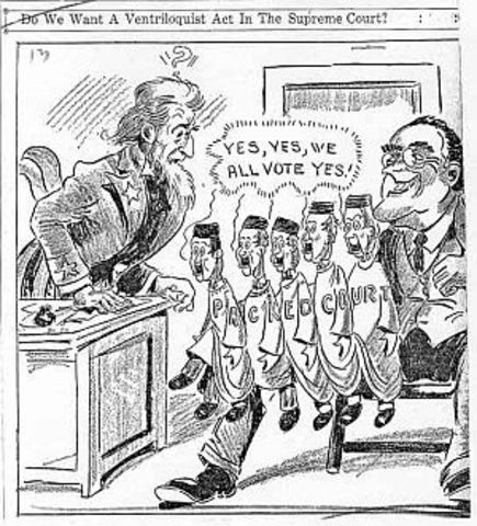 FDR Tries to Pack the Court