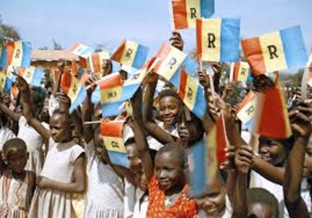Rwanda gains independence