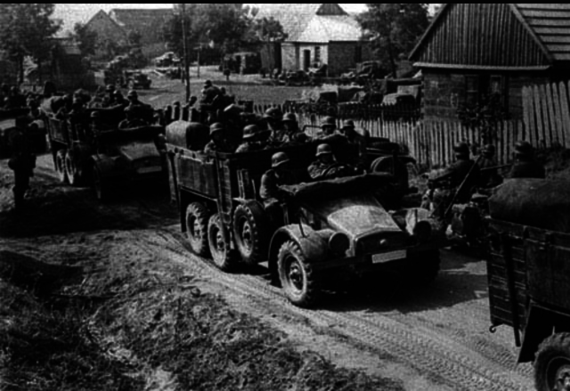 Nazi Germany invaded Poland,