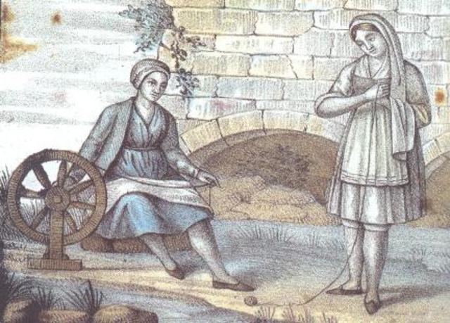 Μάνα και κόρη της Πάρου