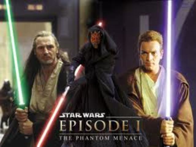He Made His 4th Movie : Star Wars Episode l The Phantom Menace