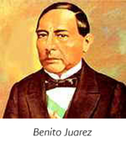 Benito Juarez became president