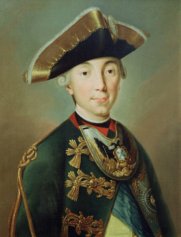 Married to Peter III, Russian heir