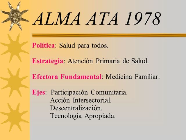 DECLARACIÓN DE ALMA ATA RUSIA