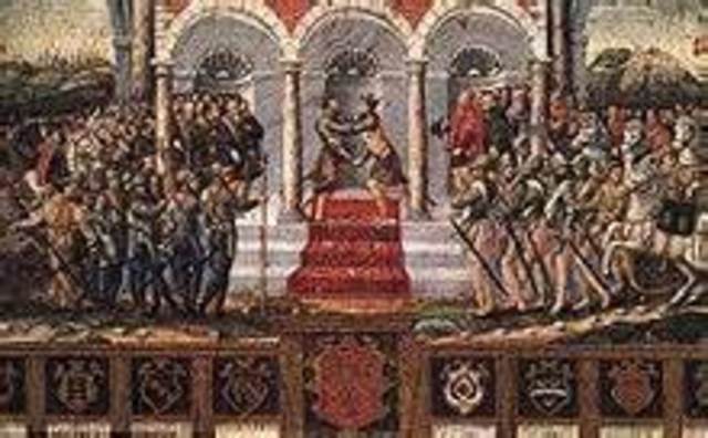 The peace of Cateau-Cambresis