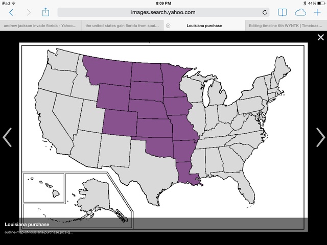 the Louisiana purchase