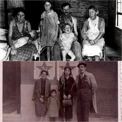 Familias durante la Guerra Civil española
