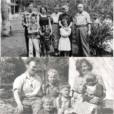 Familias en la posguerra