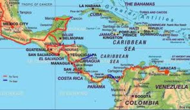 Ruta por Centroamérica