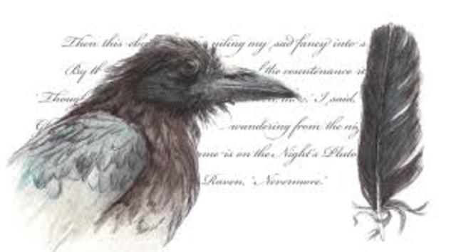 Poe publishes the poem, The Raven.