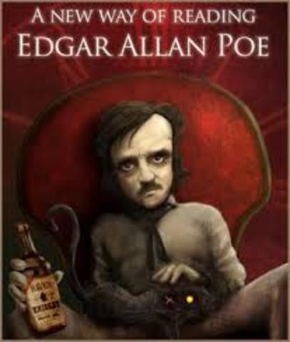Poe's story collection Tales of the Grotesque and Arabesque is published in two volumes