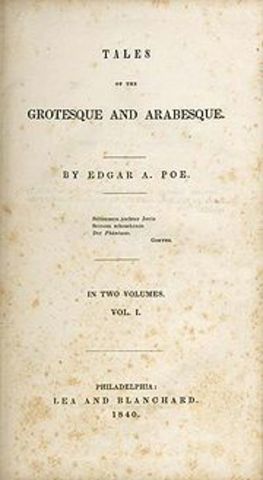 Poe writes his first novel The Narrative of Arthur Gordon Pym.
