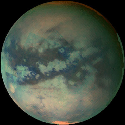 Saturns moon, Titan, found