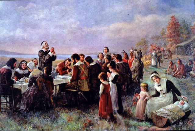 The first Thanksgiving